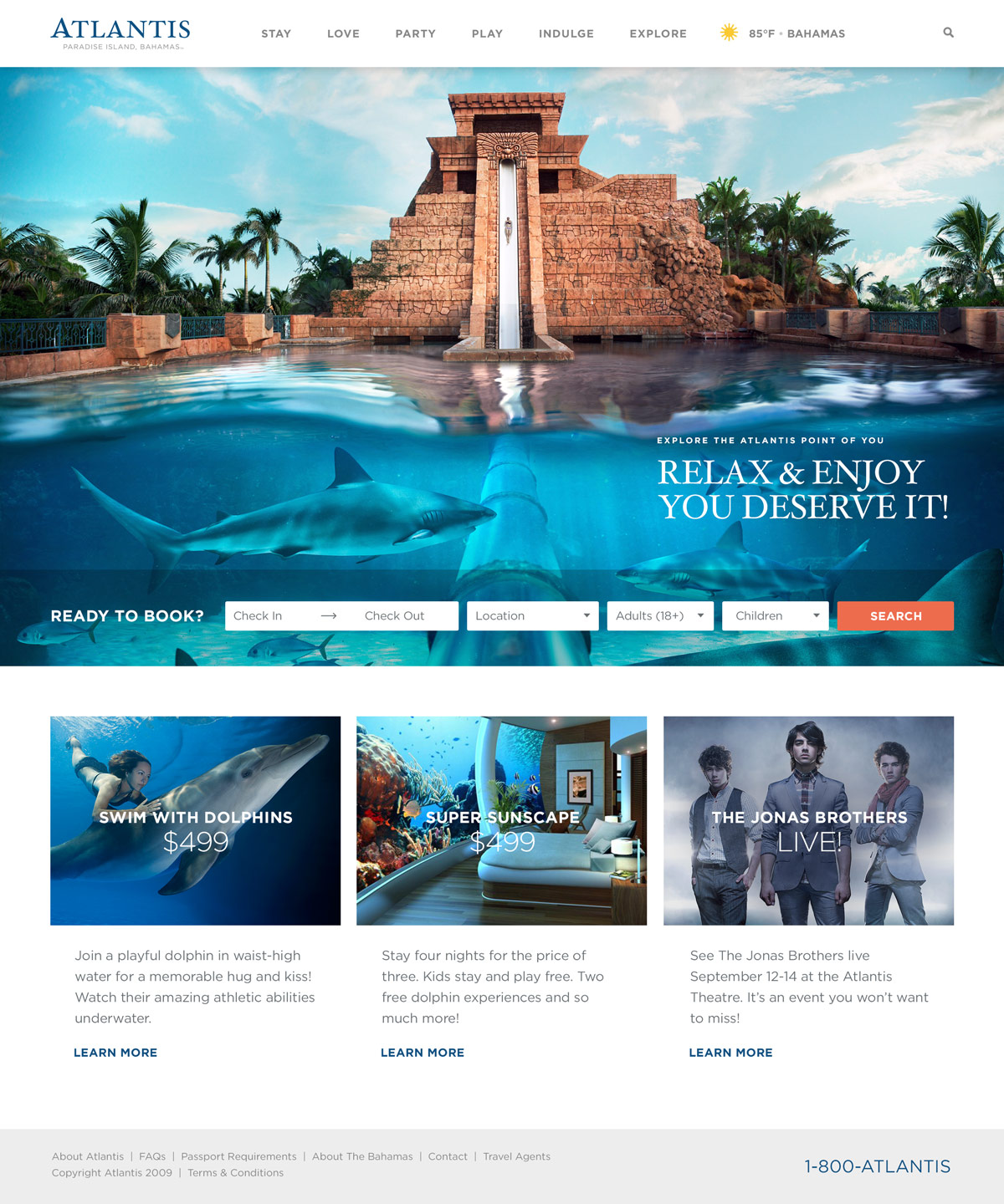 Atlantis Resort Pitch
